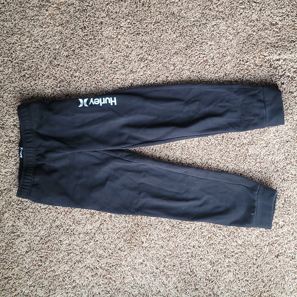 Hurley youth black sweatpants